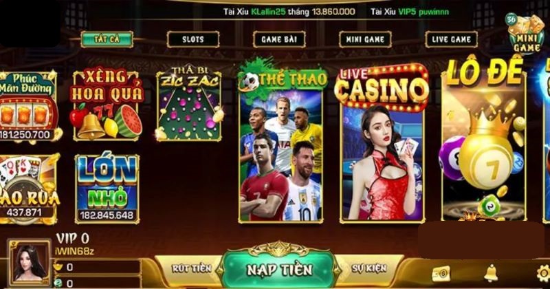 ZicZac trò chơi mini game nhanh GOD55